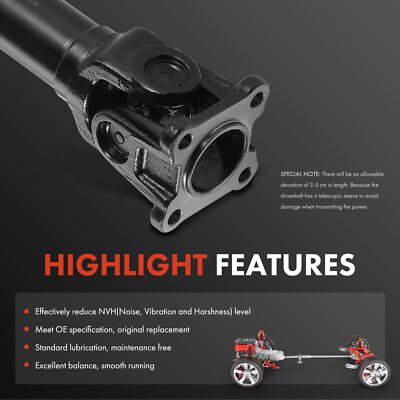 Drive Shaft Assembly for INFINITI QX56 2004-2010 V8 5.6L 4WD Front