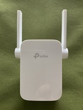 TP Link N300 WiFi Range Extender TL WA855RE Bundle w/Cable White EXC 300Mbps