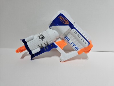 Nerf N-Strike Elite Triad EX-3 Blaster weiß