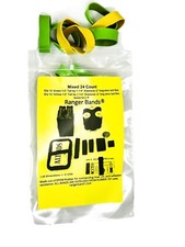 Ranger Bands  Mixed 24 Safety colors EPDM Rubber Tactical Bands Survival USA
