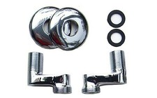 Clawfoot Bathtub Faucet Adjustable Swing Arms Chrome
