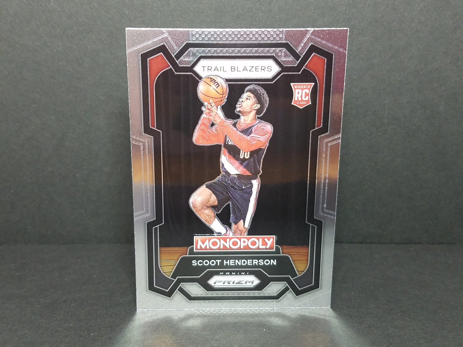 2023-24 Panini Prizm Monopoly #75 Scoot Henderson, Trail Blazers (RC) Base Card
