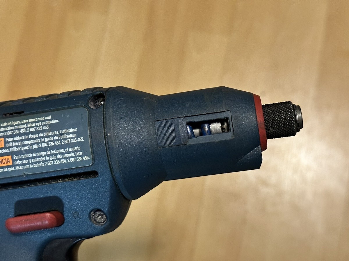 Bosch Exact 12 Cordless Screwdriver 1/4” Bit Driver 12V 2.4