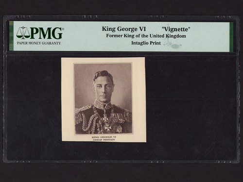 Südrhodesien / Fidschi: King George VI Vignette Die * Proof * Graded by PMG * - Bild 1 von 2