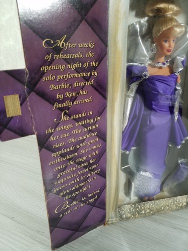 Muñeca Barbie Premiere Night De Colección 1999 Edición Especial Mattel Púrpura # 22958 NRFB - Imagen 4 de 9