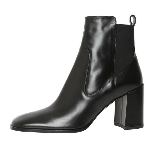 delaney block heel mule