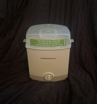 Cuisinart Baby Bottle Sterilizer Pacifiers Toys Up To Bottles Capacity  Steamer