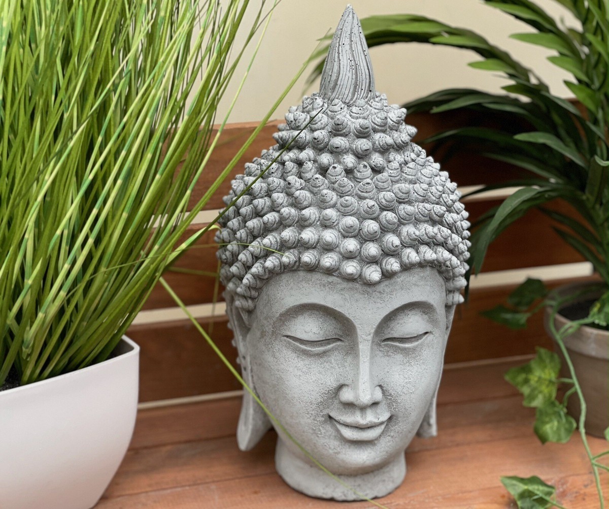 Moai Osterinsel Figur Aus Steinguss – 36 Cm, 16 Kg, Frostfest Bis -30°C, Made In Germany
