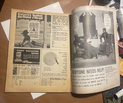 Harvey Kurtzman Help Magazine  Premier First Issue Mad Magazine Humbug Trump - Picture 4 of 5