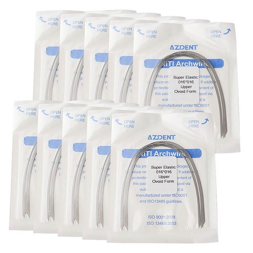 Dental Orthodontic Arch Wire Wires Oval Form Stainless Steel Round/Rectangular - Photo 89/208