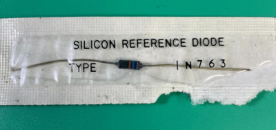 Texas Instruments 1N763 Zener Diode, Two Terminal, 7.1 Volt, 10%, DO-7
