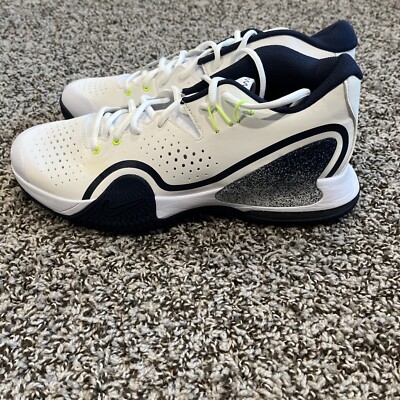 Nike Nikecourt Tech Challenge 20 White-College Navy Blue Sz 10.5 [BQ0234-103]