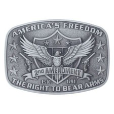 American Eagle Belt Buckle Western Cowboy Native American