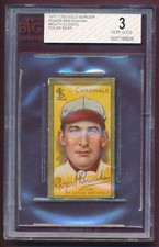 1911 T205 Gold Border Roger Bresnahan Mouth Closed Polar Bear BVG 3 Very Good