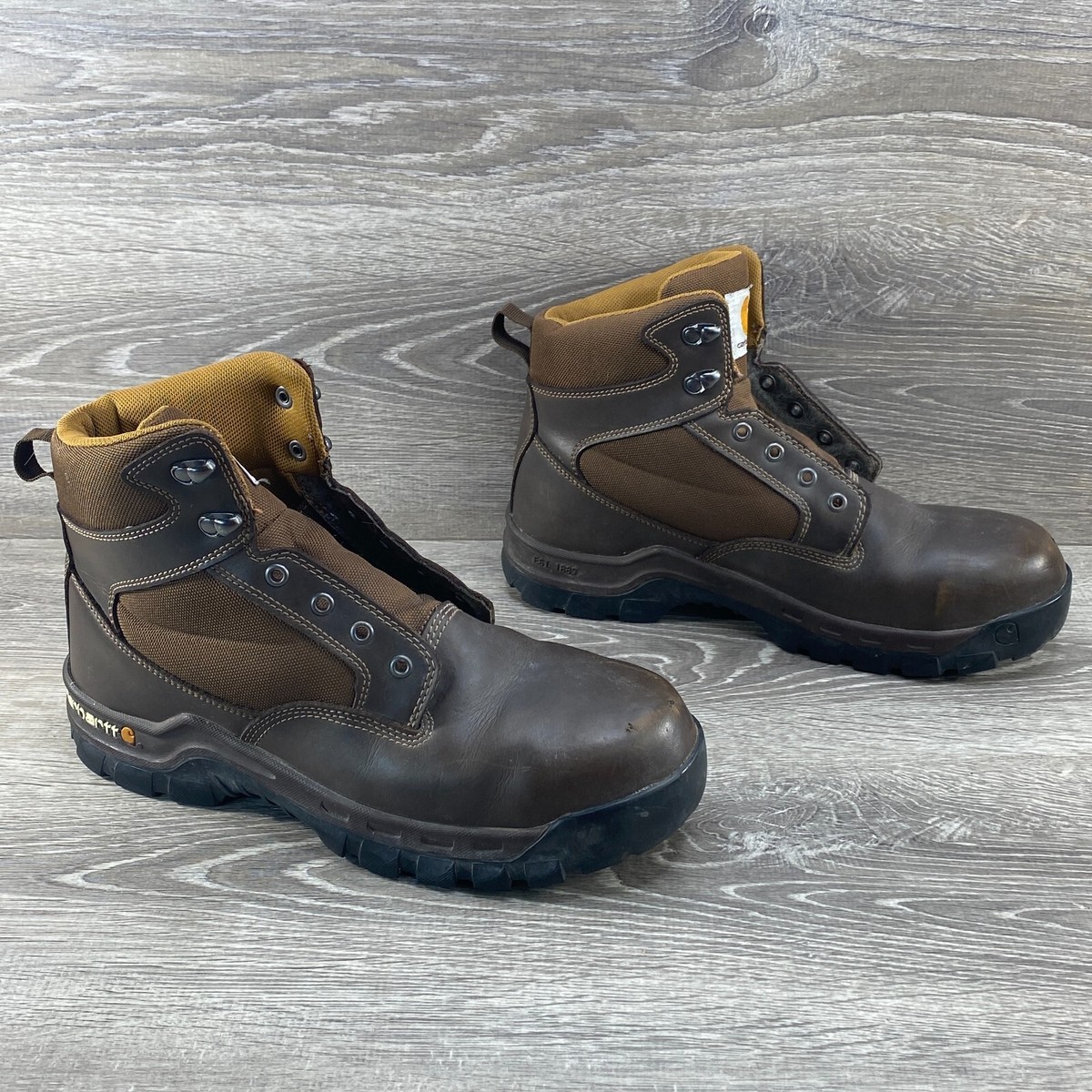 Carhartt Steel Toe EH Mens Oxford Work Shoe Mens Size 10.5 Male Carhartt Boots Men main image 2