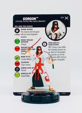 Marvel Heroclix X of Swords Set Gorgon 014 w/ Card