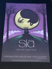 Sia Har Mar Superstar Original Fillmore Concert Poster 2008