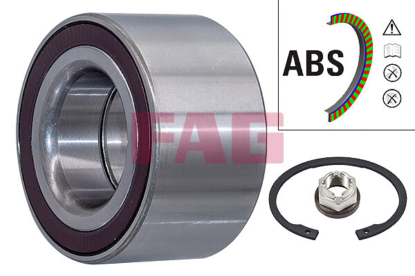 FAG 713 6506 40 Wheel Bearing Kit For CitroËN DS Fiat Opel Peugeot Vauxhall-image