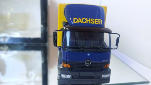 Minichamps 1:43 Mercedes Benz Atego Dachser Truck come nuovo in scatola - Foto 9 di 13