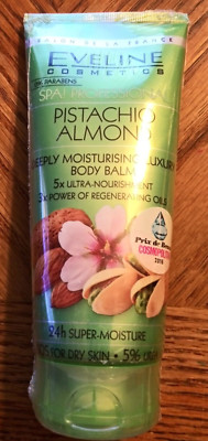 Eveline Cosmetics Pistachio Almond Deeply Moisturizing Luxury Body Balm 7.04oz