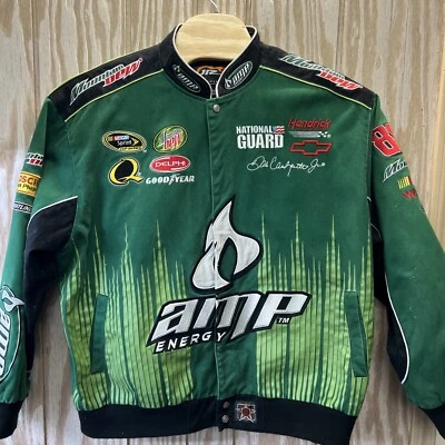 Jr Nation Nascar Dale Earnhardt Jr #88 Amp Energy MTN Dew Jacket JH 2XL - Image 1 of 4