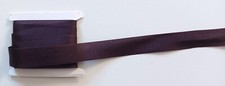 10 Yds. United Ribbons Rayon Eggplant Seam Binding 9/16" Woven Ribbon SB-57