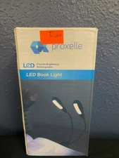 Proxelle LED Book LIght -Rechargeable/4Light Levels LDL-120