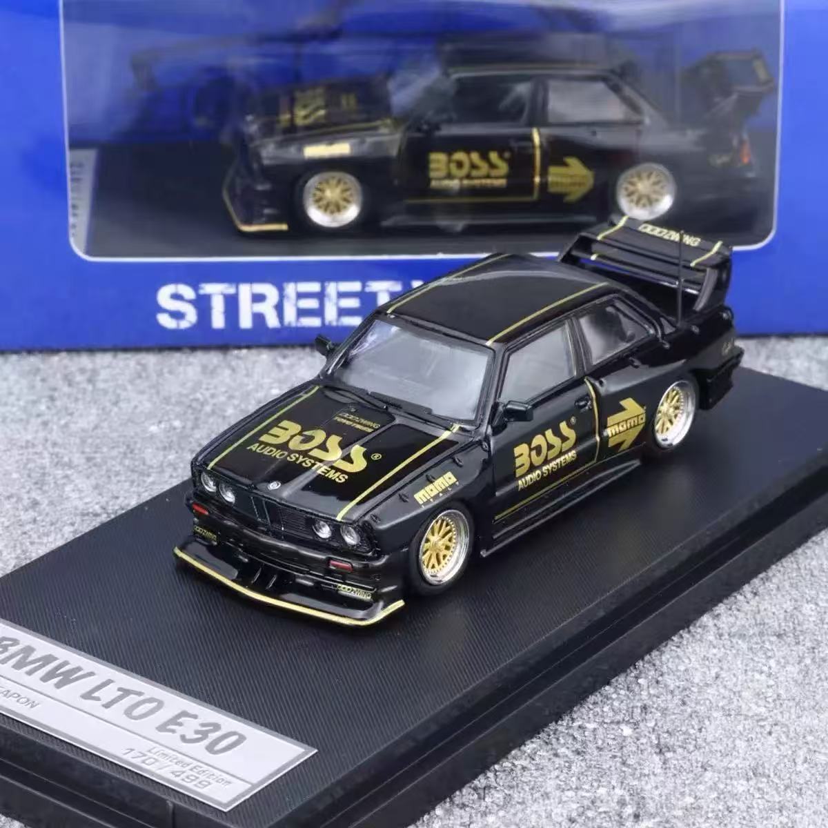 希少 Scalemini BMW M3 E30 ブラック 1/64 399台限定 希少 Scalemini BMW M3 E30 ブラック 1/64 399台限定 - メルカリ
