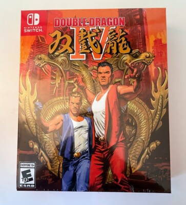 Switch Limited Run #107: Double Dragon IV Classic Edition - New & Factory Sealed