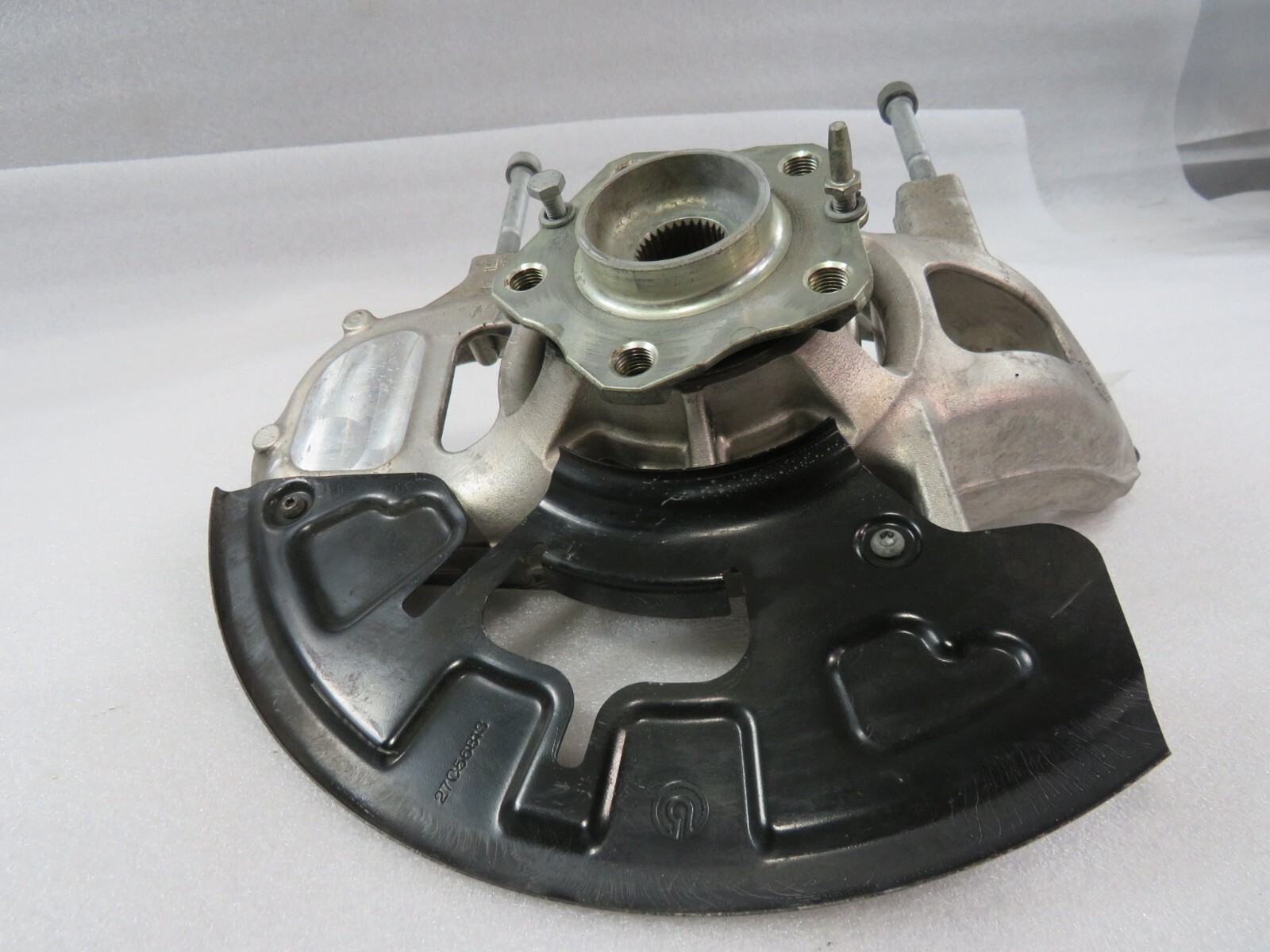 Ferrari Portofino, RH, Right, Front Spindle Knuckle, Dmg, Used, P/N 338368