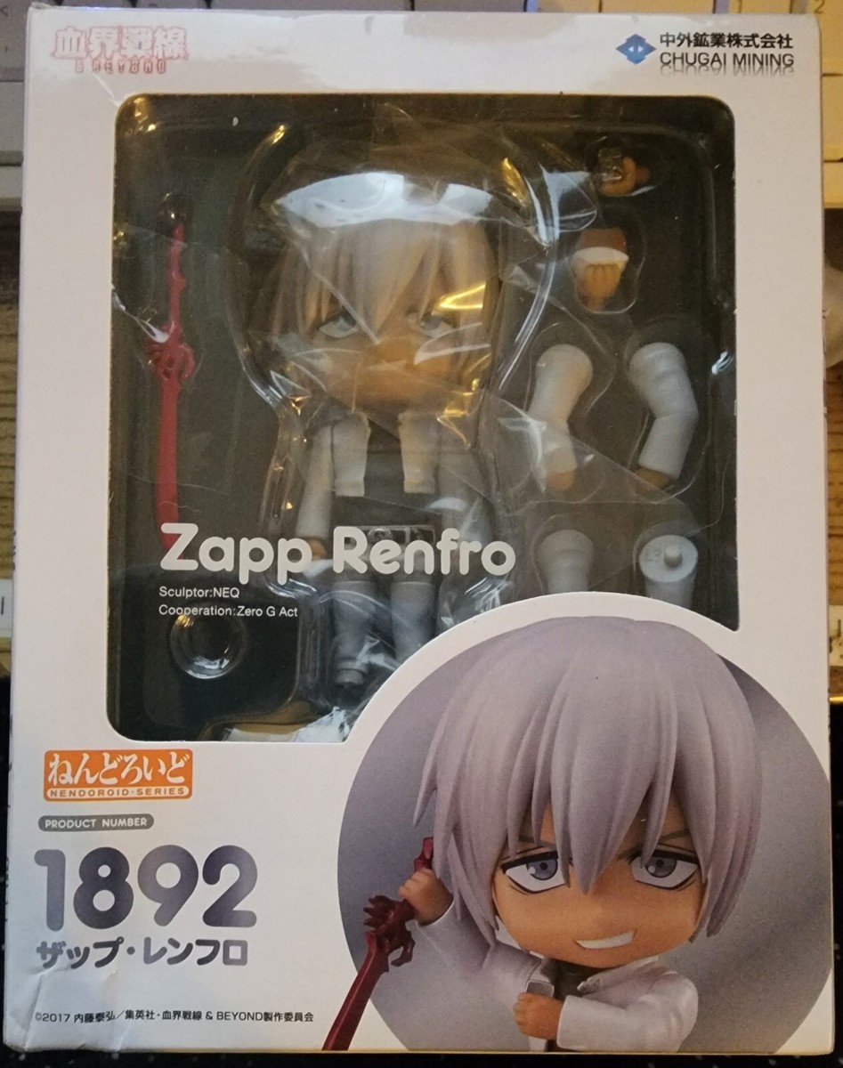 Chugai Mining Nendoroid Zapp Renfro 1892 | eBay