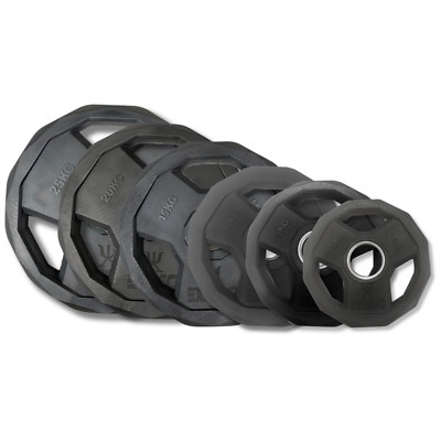 Exersci Premium 2'' Gusseisen Hantelscheiben, Fitnessstudio Gewichtheben Fitness