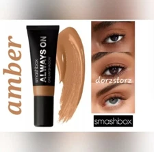 SMASHBOX Always On Cream Shadow Eyeshadow *AMBER* / .34 oz / New in box