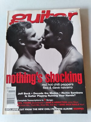 Guitar For The Practicing Musician Magazine October 1995 Red Hot Chili Peppers
