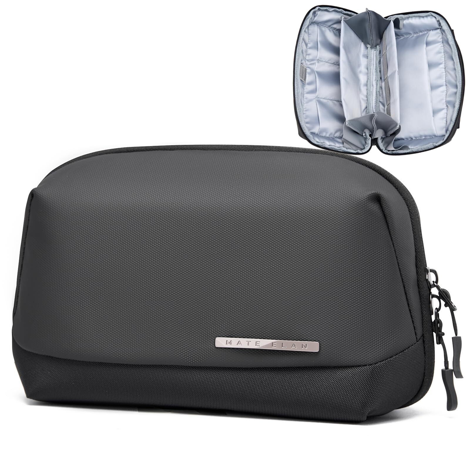 Toiletry Bag for Men WaterProof Travel Toiletry Organizer Dopp Kit Shaving Ba...-image