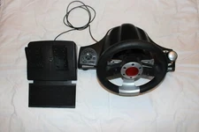 Rocketfish Pro Wireless Racing Wheel RF-GPS3009 For Sony PS3