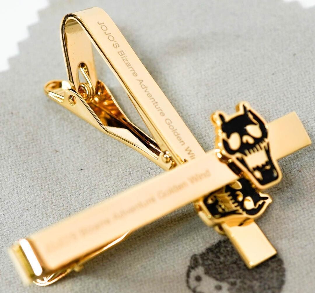 Jojo's Bizarre Adventure Kira Yoshikage Killer Queen Tie Pin Tie