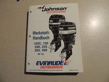 Manuale officina Johnson Evinrude 1994 1995 90°LV 125 130 200 225 250 300 CV