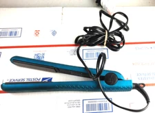 Herstyler Silk Touch Teal 1 inch Flat Hot Iron Hair Straightener Straightening