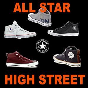 converse all star street mid leather