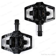 HT Components T2 Enduro Race Bike Style Bicycle CrMo Pedals Stealth Black