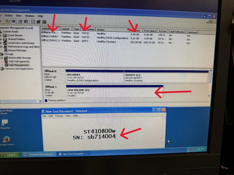 Seagate St410800w 5.25 9gb 68 Pin SCSI Hard Drive 9a7003-001 TESTED ! - Image 3 of 3