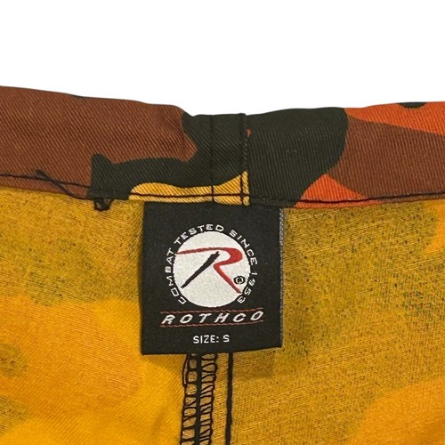 Rothco BDU Pants Mens Small Regular Orange Camo Cargo Tactical Military Uniform - Afbeelding 7 van 8