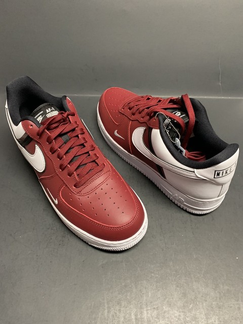 nike air force 1 07 white team red