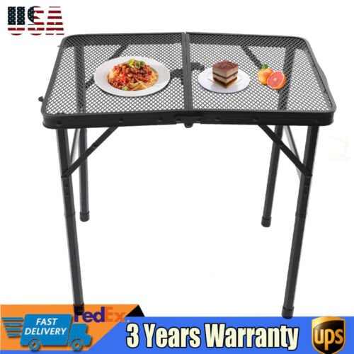 Grill Outdoor Picnic Folding Camping Table Multi-functional Table Portable