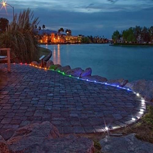 2/4x Solar Driveway Lights Deck Pathway Lights Solar Dock LED Light Safety Light - Picture 23 of 33