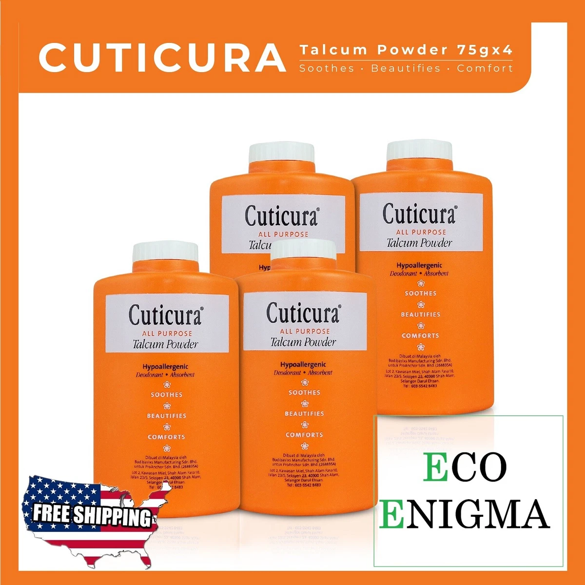 Talc eczema sales