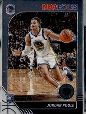 2019-20 Hoops Premium Stock #223 Jordan Poole Rookie Golden State Warriors