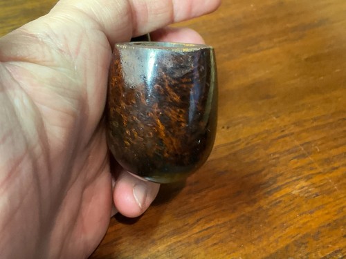 Dr. Grabow Riviera Briar Pipe Bent Billiard Yellow Spade - Picture 11 of 14