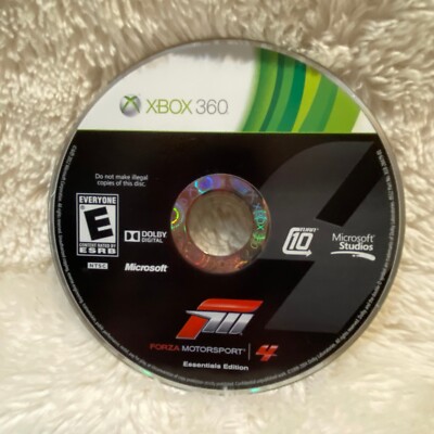 Forza Motorsport 4 Essentials Edition Xbox 360 2012 Disk Only Microsoft Turn 10